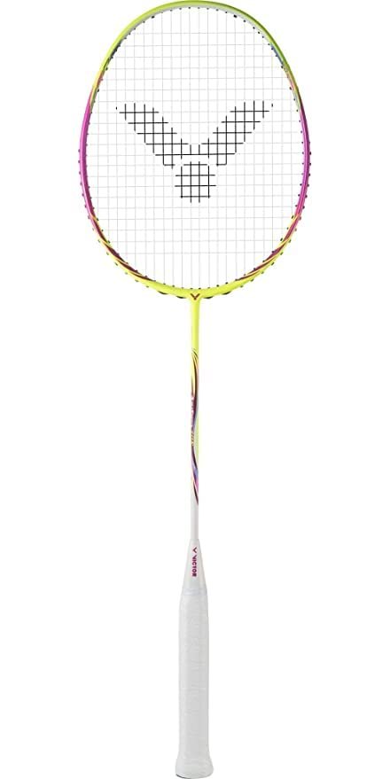 Victor ARS-70F Q-3U Auraspeed Series Unstrung Professional Badminton Racket -Rose-Red